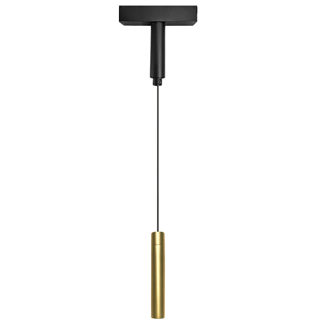 Lámpara colgante para riel magnético ultra slim aluminio bronce LED 4.5W TUYA - ARLC0031