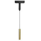 Lámpara colgante para riel magnético ultra slim aluminio bronce LED 4.5W TUYA - ARLC0031