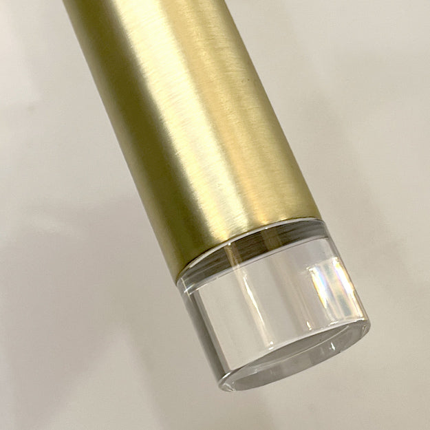 Lámpara colgante para riel magnético ultra slim aluminio acrílico bronce Ø3x1,90 cm LED 6W TUYA  - ARLC0033