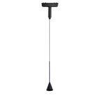 Lámpara colgante para riel magnético ultra slim aluminio negro LED 6W TUYA - ARLC0034