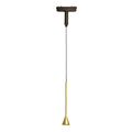 Lámpara colgante para riel magnético ultra slim aluminio bronce LED 6W TUYA - ARLC0035