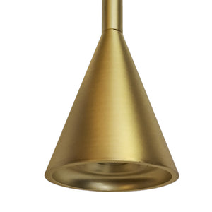 Lámpara colgante para riel magnético ultra slim aluminio bronce LED 6W - ARLC0035