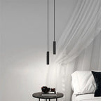 Lámpara colgante para riel magnético aluminio negro 15cm LED 6W TUYA - ARLC0040