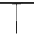 Lámpara colgante para riel magnético aluminio Negro 22 cm LED 6W TUYA  - ARLC0041