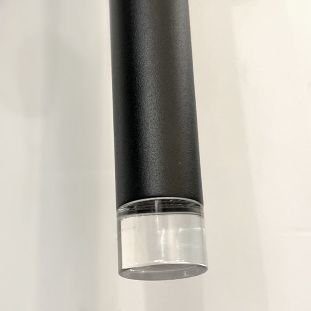 Lámpara colgante para riel magnético ultra slim aluminio acrílico negro Ø3x1,90 cm LED 6W TUYA - ARLC0032