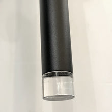 Cargar imagen en el visor de la galería, Lámpara colgante para riel magnético ultra slim aluminio acrílico negro Ø3x1,90 cm LED 6W - ARLC0032

