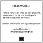 Lámpara colgante aluminio negro Ø20x13 cm 12W LED  - JGLC0025