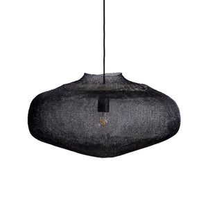Lámpara colgante metal negro Ø43x24 cm E27 - ATLC0006