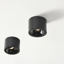 Cargar imagen en el visor de la galería, Foco sobrepuesto aluminio negro basculante dimeable  5W LED - AXFO0001
