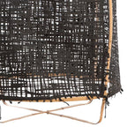 Lámpara colgante bambú fibra natural negra Ø67 cm E27 - AYLC0002 (EXHIBICIÓN)