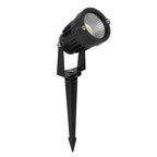 Foco estaca jardín negro LED 5W - BEES0003
