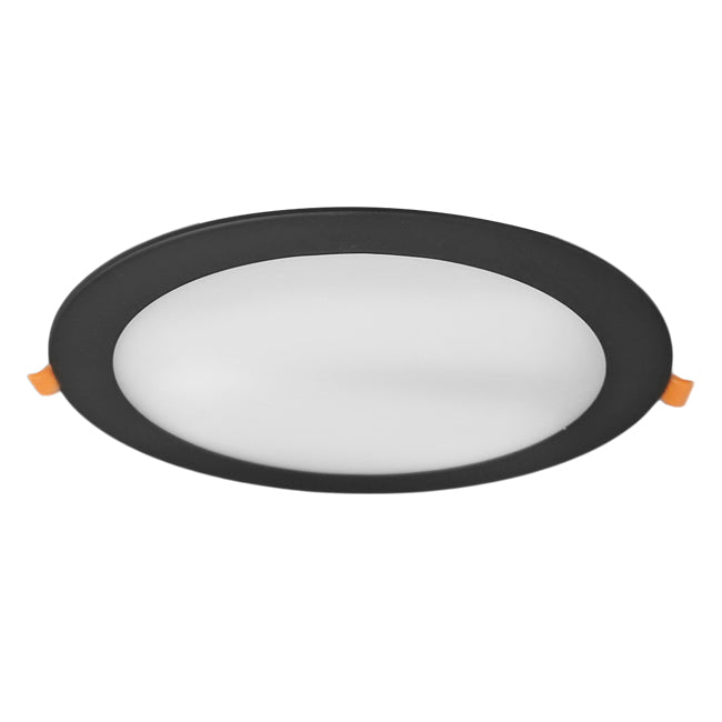 Foco embutido ultra plano negro LED Ø 22,5 18W - BEFO0035