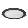 Foco embutido ultra plano negro LED Ø 22,5 18W - BEFO0035