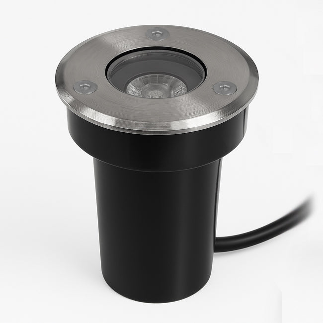Foco embutido piso exterior 6.5 cm 1W 3000k IP67 LED - BEFO0042