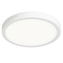 Cargar imagen en el visor de la galería, Plafón aluminio blanco Ø28 cm LED 24W - BEPL0004
