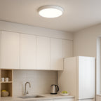 Plafón aluminio blanco Ø28 cm LED 24W - BEPL0004
