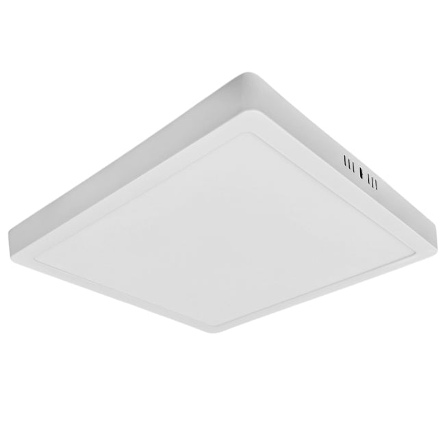 Plafón aluminio blanco 28x28 cm LED 24W - BEPL0008