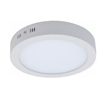 Cargar imagen en el visor de la galería, Plafón aluminio blanco Ø 28,5 cm luz fría LED 24W - BEPL0019
