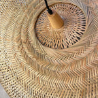 Lámpara colgante natural ratán 50 cm E27 - TOLC0017