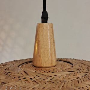 Lámpara colgante natural ratán 50 cm E27 - BPLC0001
