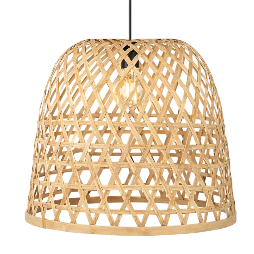 Lámpara colgante ratán natural Ø52 cm E27 - BRLC0050
