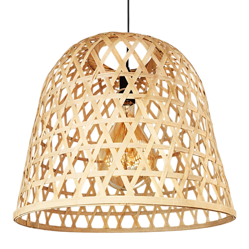 Lámpara colgante ratán natural Ø52 cm E27 - BRLC0050