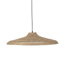 Cargar imagen en el visor de la galería, Lámpara colgante ratán natural 60x15 cm E27 - BRLC0057
