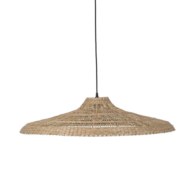 Lámpara colgante ratán natural 60x15 cm E27 - BRLC0057