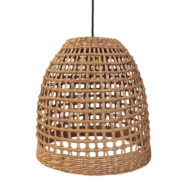 Lámpara colgante fibra natural Ø33x37 cm E27 - BRLC0058