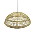 Lámpara colgante Fibra natural 59x28 cm E27 - BRLC0062
