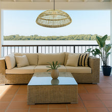 Cargar imagen en el visor de la galería, Lámpara colgante Fibra natural 59x28 cm E27 - BRLC0062
