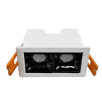 Foco mini embutido metal blanco 7,5x4,5cm LED  4W - CEFO0009