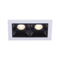 Foco mini embutido metal blanco 7,5x4,5cm LED  4W - CEFO0009