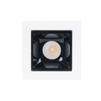 Foco mini embutido metal blanco 4,5x4,5x 5 cm LED  2W - CEFO0010