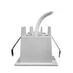 Foco mini embutido metal blanco 4,5x4,5x 5 cm LED  2W - CEFO0010
