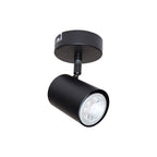 Foco negro dirigible muro o techo Ø5,8x12,7  GU10 - CEFO0014