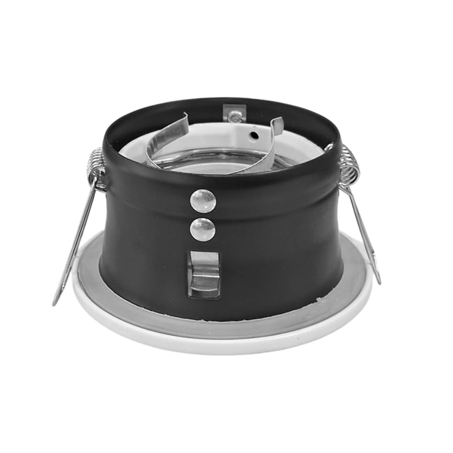 Foco embutido retraído aluminio blanco exterior IP65 Ø8,5 cm GU10 - CEFO0020