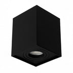 Foco sobrepuesto aluminio negro GU10 - CEFO0023