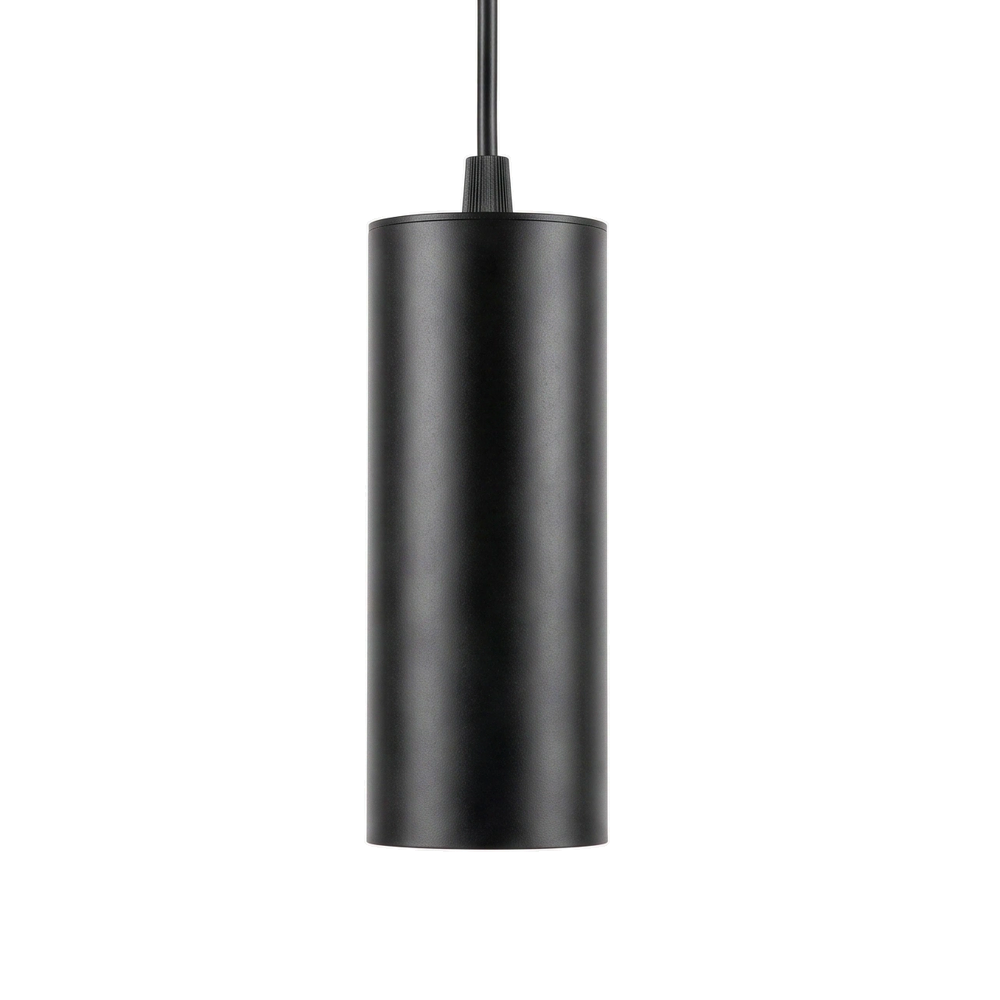 Lámpara colgante metal negro Ø6x15cm cm GU10  - CELC0005
