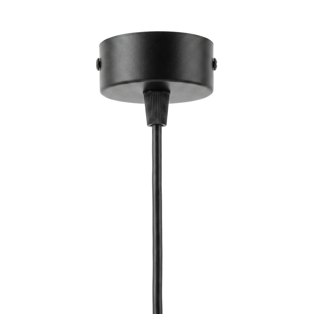 Lámpara colgante metal negro Ø6x15cm cm GU10  - CELC0005