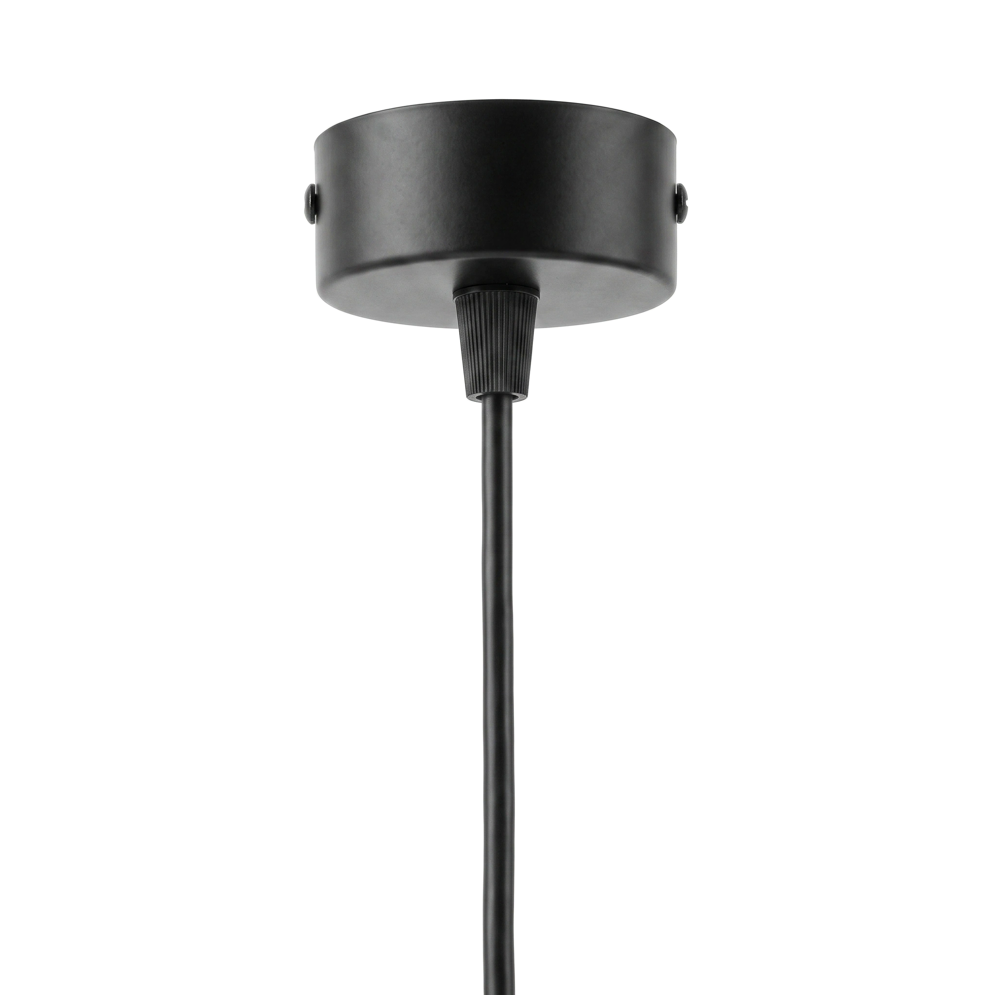 Lámpara colgante metal negro Ø6x15cm cm GU10  - CELC0005