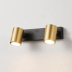 Foco aluminio negro bronce 2 luces 30,5 cm GU10 - CERE0001