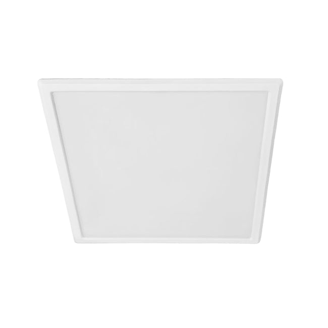 Foco embutido blanco PVC 22X22 cm LED 18W - CHFO0003