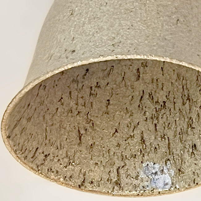 Apliqué cerámica gres beige E27 - A pedido - CKAP0003