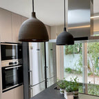 Lámpara colgante cerámica gres 3 luces E27 - A pedido - CKLC0010