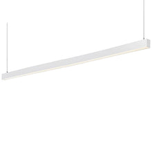 Cargar imagen en el visor de la galería, Lámpara colgante lineal blanco largo 2,50 mt. LED 72W - CXLC0021
