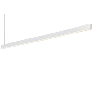 Lámpara colgante lineal blanco largo 2,50 mt. LED 72W - CXLC0021