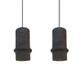 Lámpara colgante cerámica gres 2 luces E27 - A pedido - CKLC0034