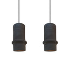 Lámpara colgante cerámica gres 2 luces E27 - A pedido - CKLC0034