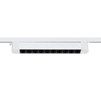 Foco riel monofásico aluminio Blanco Punto de luz 47,5x4,5 cm LED 20W - DEFO0003